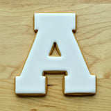 Varsity Letter A Cookie Cutter/Dishwasher Safe