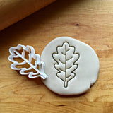 Set of 2 Oak Leaf Cookie Cutters, Dishwasher Safe