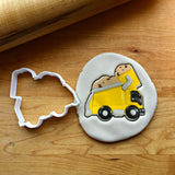 Garbage Truck Cookie Cutter/Dishwasher Safe