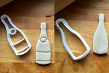 Set of 2 Wine Bottle Cookie Cutters/Dishwasher Safe