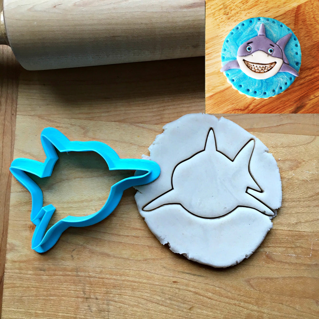 Smiling Shark Face Cookie Cutter/Dishwasher Safe