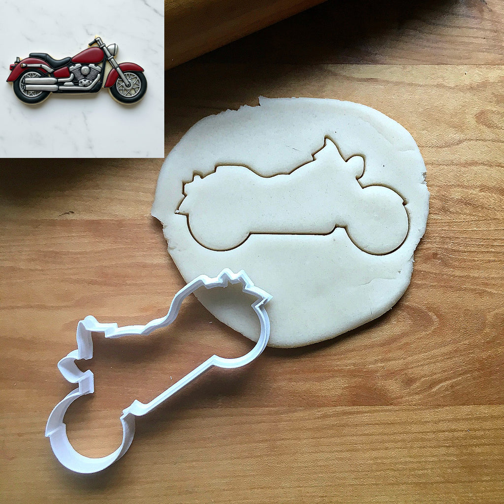 Motorcycle Cookie Cutter/Dishwasher Safe