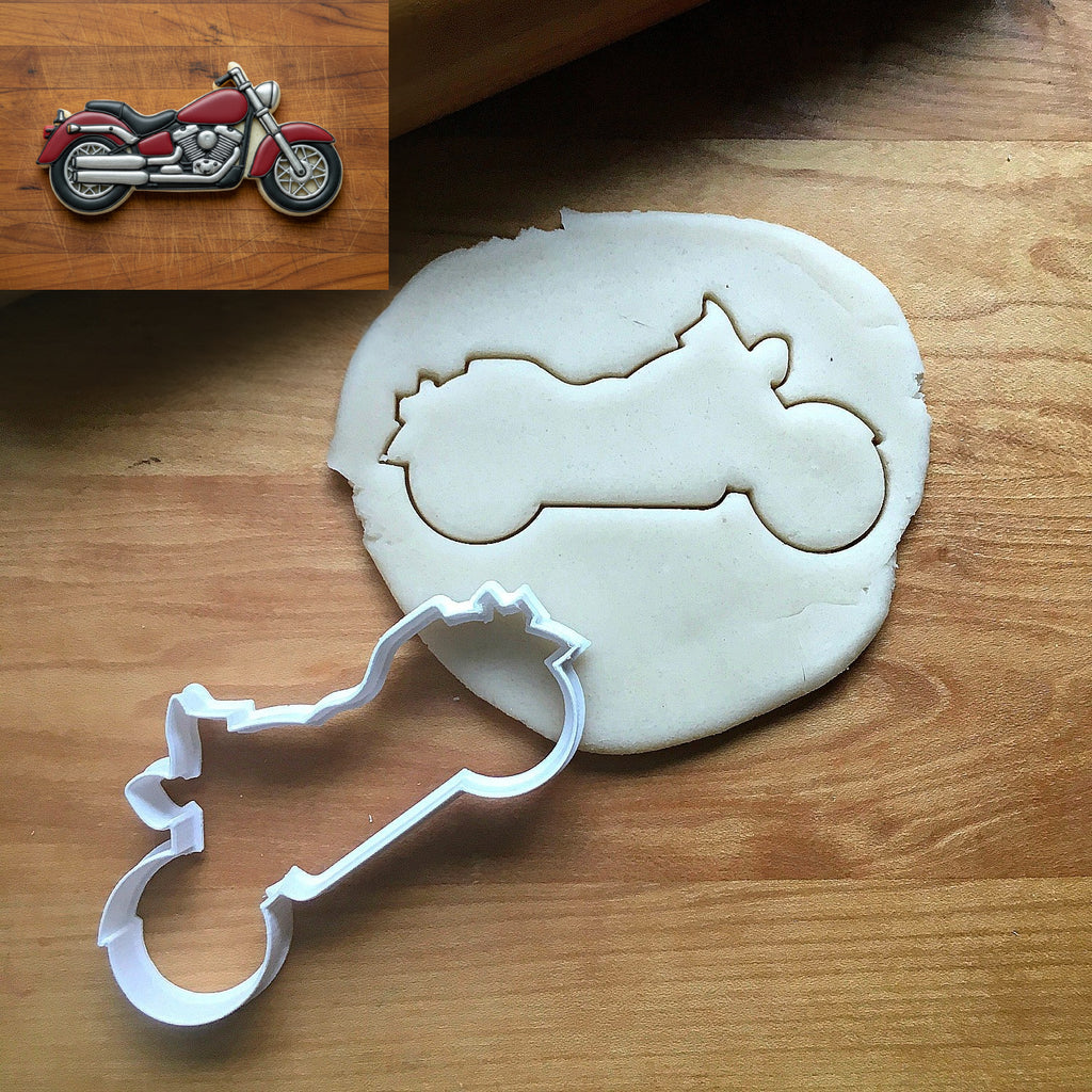 Motorcycle Cookie Cutter/Dishwasher Safe