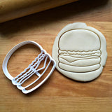 Set of 2 Hamburger and French Fries Cookie Cutter/Dishwasher Safe