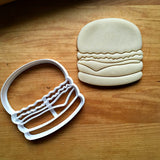 Set of 2 Hamburger and French Fries Cookie Cutter/Dishwasher Safe