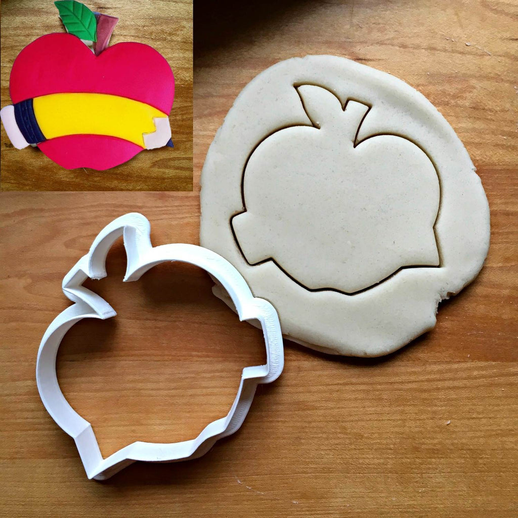 Apple Banner Cookie Cutter/Dishwasher Safe