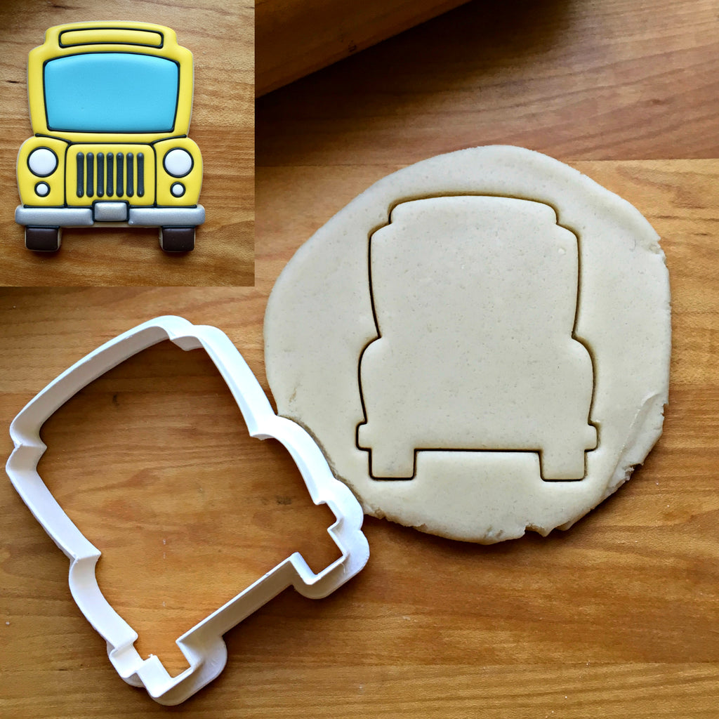 School Bus Cookie Cutter/Dishwasher Safe