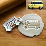 School Bus Cookie Cutter/Dishwasher Safe