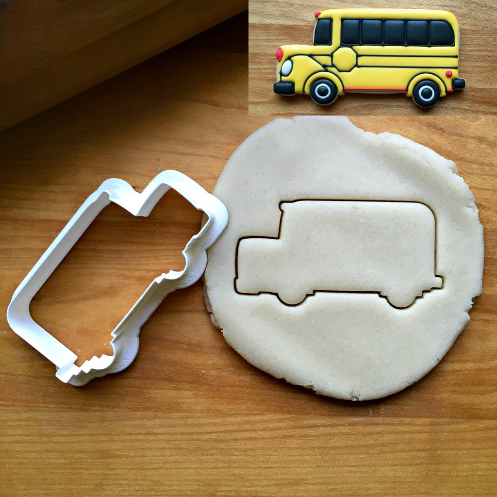 School Bus Cookie Cutter/Dishwasher Safe