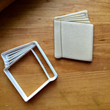 3", 3.5", 5"  Book Cookie Cutter/Dishwasher Safe/Clearance