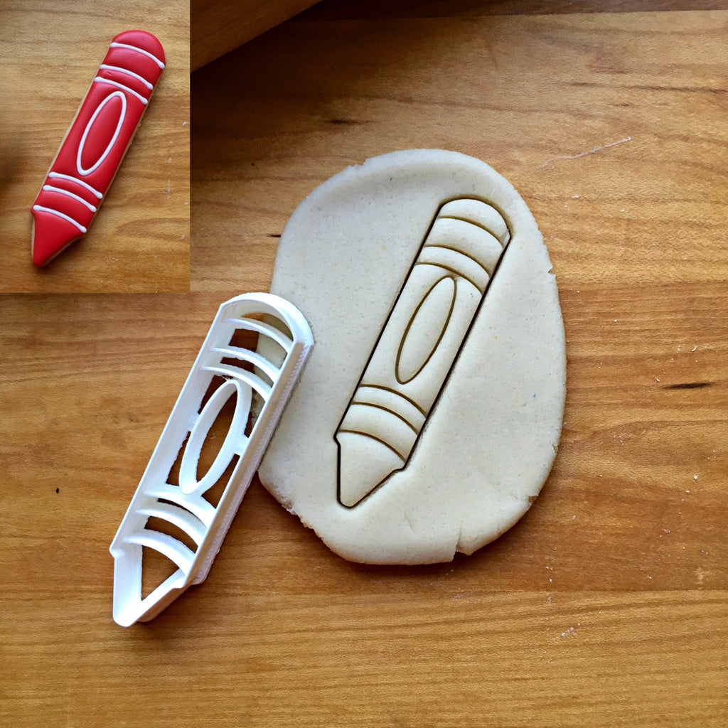 Crayon Cookie Cutter/Dishwasher Safe