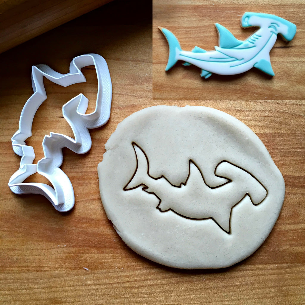 Hammerhead Shark Cookie Cutter/Dishwasher Safe