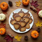 Acorn Cookie Cutter and Press/Dishwasher Safe