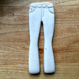 Set of 2 Skinny Jeans and Sweater Cookie Cutters, Dishwasher Safe