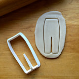 Set of 2 Jeans and Sweater Cookie Cutters, Dishwasher Safe