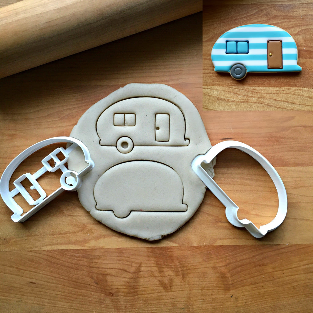 Set of 2 Camper Cookie Cutters/Dishwasher Safe