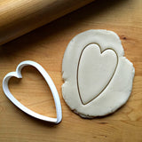Set of 4 Heart Cookie Cutters/Dishwasher Safe