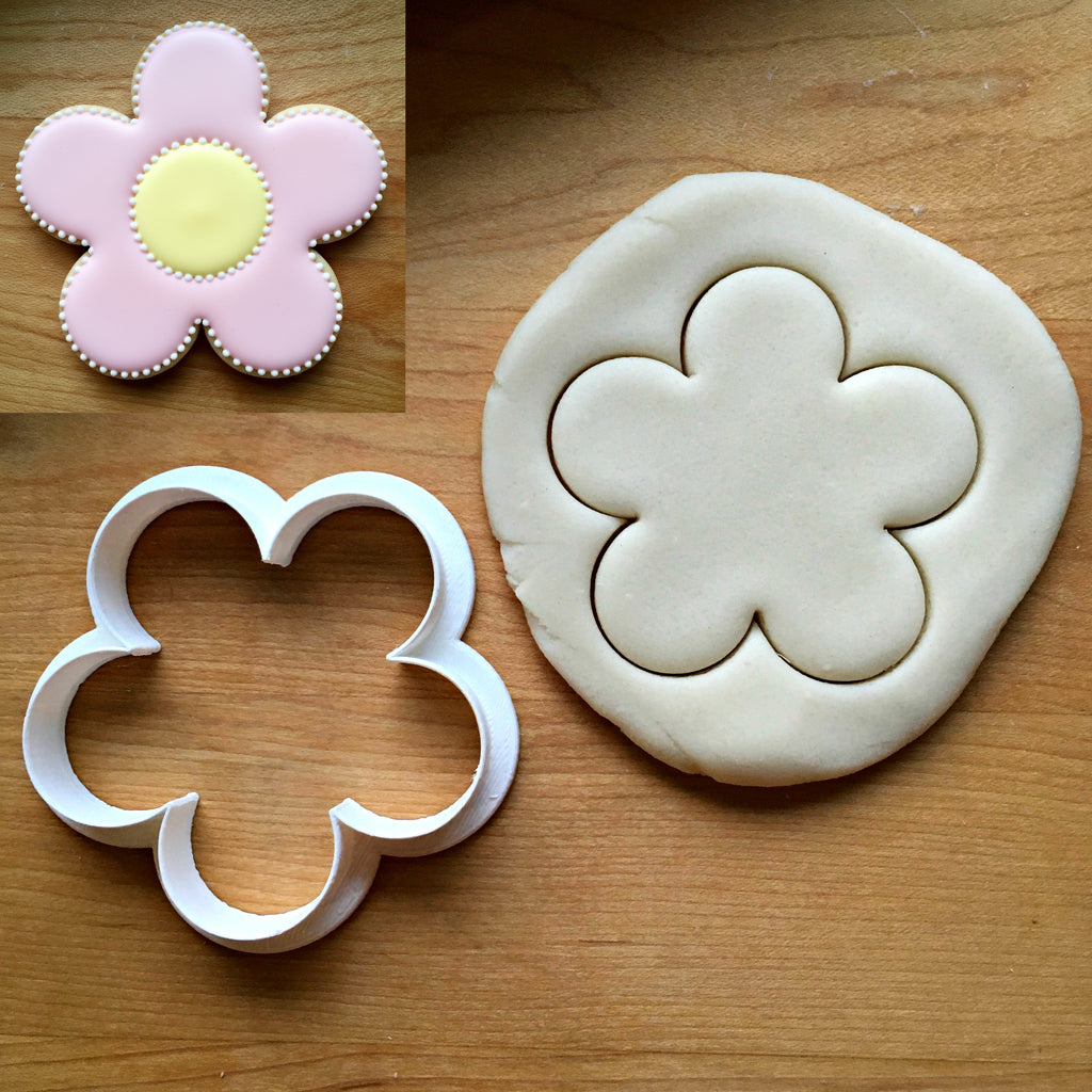 5 Petal Daisy/Flower Cookie Cutter/Dishwasher Safe