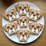 Set of 2 Pitbull Dog Cookie Cutters/Dishwasher Safe