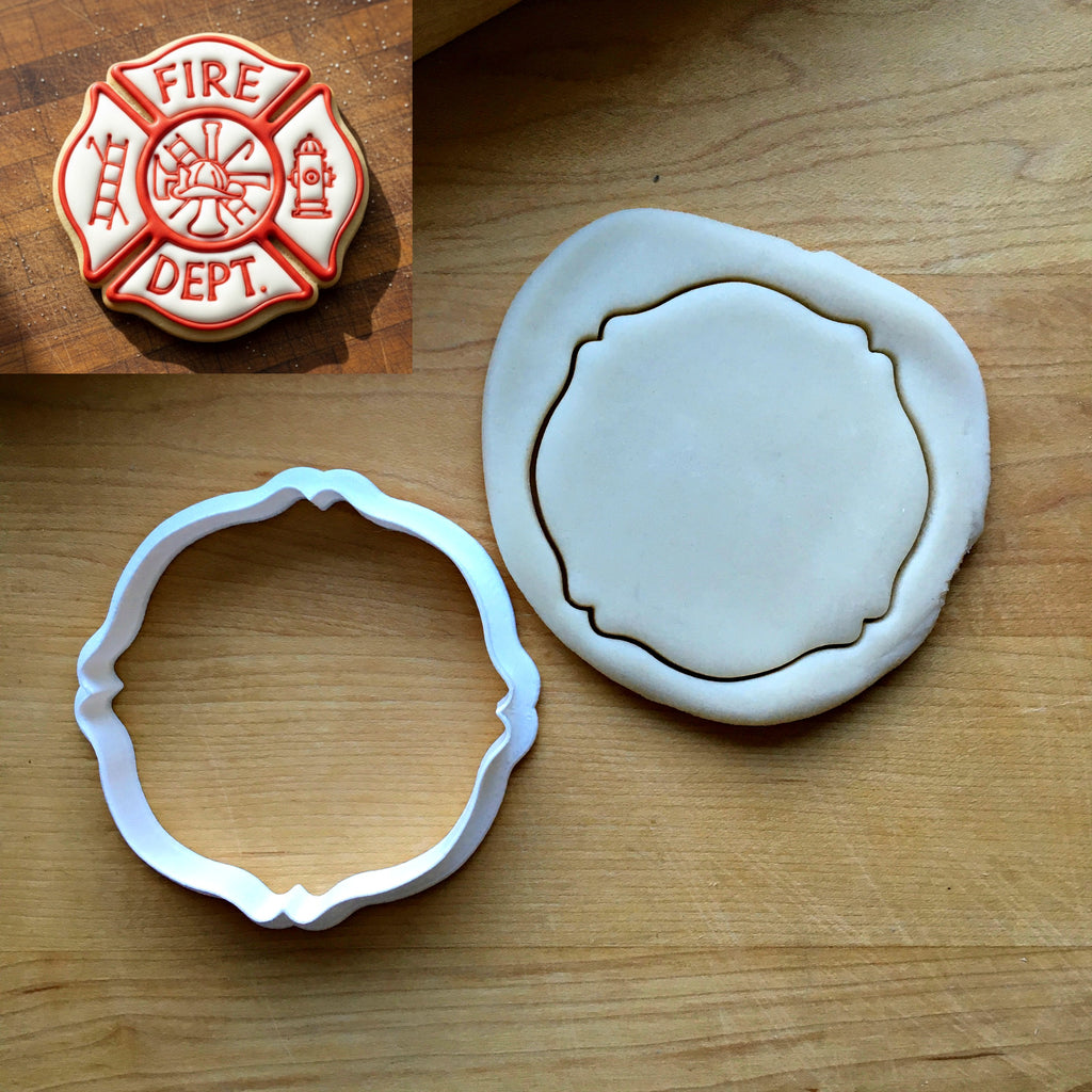 Firefighter Maltese Cross Cookie Cutter/Dishwasher Safe