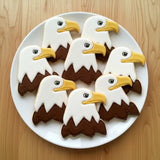 Set of 2 Eagle Cookie Cutters/Dishwasher Safe