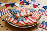 American Flag Cookie Cutter/Dishwasher Safe