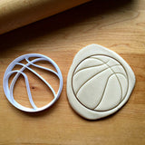 Set of 2 Basketball Cookie Cutters/Dishwasher Safe