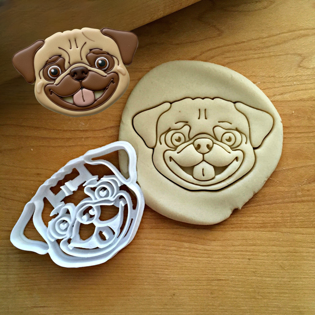 Pug Dog Cookie Cutter/Dishwasher Safe