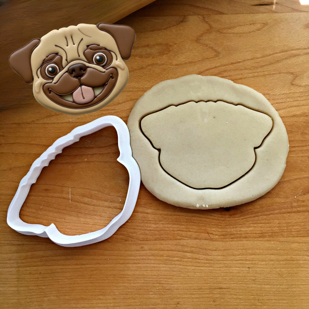 Pug Dog Cookie Cutter/Dishwasher Safe