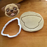 Pug Dog Cookie Cutter/Dishwasher Safe