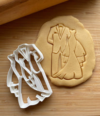 Bride and Groom Cookie Cutter/Dishwasher Safe