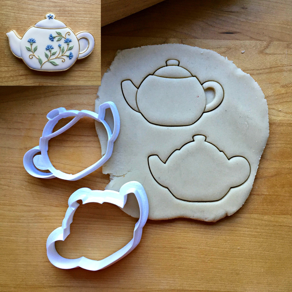 Set of 2 Teapot Cookie Cutters/Dishwasher Safe