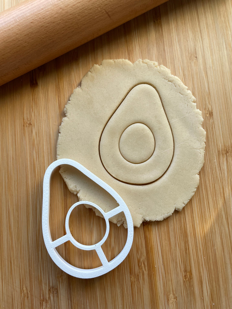 Avocado Cookie Cutter/Dishwasher Safe