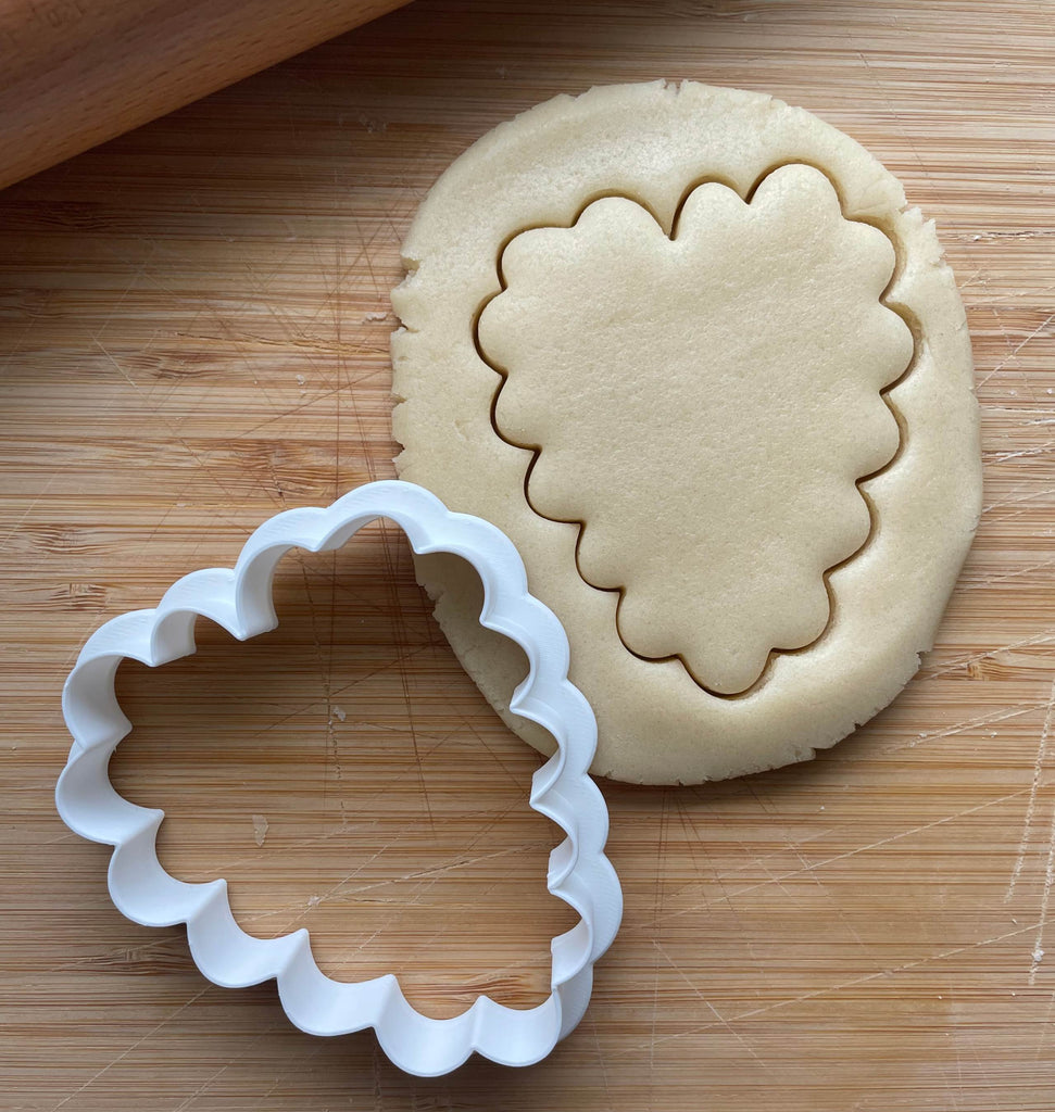 Tall Lacey Heart Cookie Cutter/Dishwasher Safe