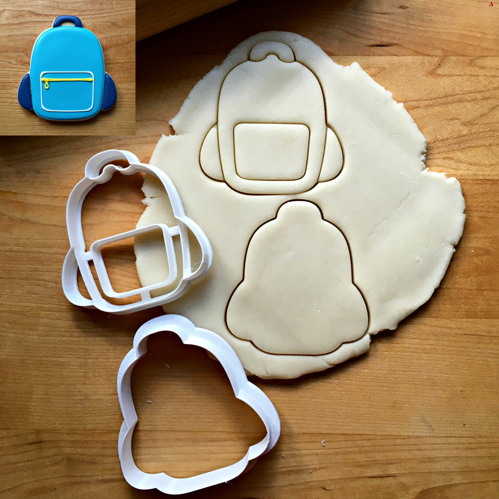 Set of 2 Back Pack Cookie Cutters/Dishwasher Safe