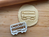 Set of 4 Diesel Train/Locomotive Christmas Cookie Cutters/Dishwasher Safe