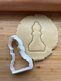 Bishop Chess Piece Cookie Cutter/Dishwasher Safe