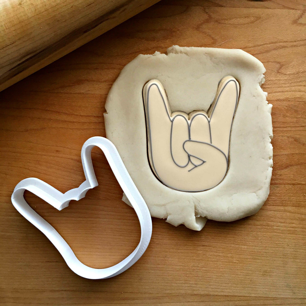 Sign of the Horns Cookie Cutter/Dishwasher Safe