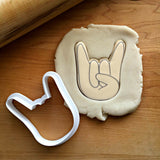 Sign of the Horns Cookie Cutter/Dishwasher Safe