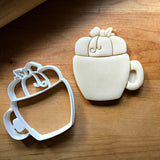 Set of 4 "Ready for Fall" Mug Cookie Cutters/Dishwasher Safe/Christmas
