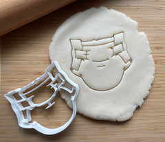 Baby Diaper Cookie Cutter/Dishwasher Safe/Made in the USA