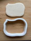 Folded Baby Diaper Cookie Cutter/Dishwasher Safe/Made in the USA