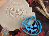 Jack-O-Lantern Cookie Cutter/Dishwasher Safe