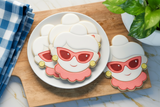 Beach Santa and Mrs Claus Cookie Cutter/Dishwasher Safe/Christmas in July