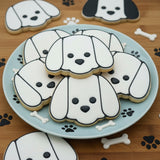 Set of 2 Cat and Dog Face Cookie Cutters/Dishwasher Safe