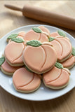 Peach Cookie Cutter/Dishwasher Safe