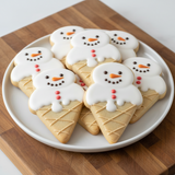 Snowman Snow Cone Cookie Cutter/Dishwasher Safe/Christmas in July