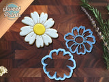 Set of Two 9 Petal Flower Cookie Cutters/Dishwasher Safe