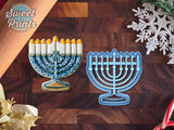 Menorah Cookie Cutter/Dishwasher Safe