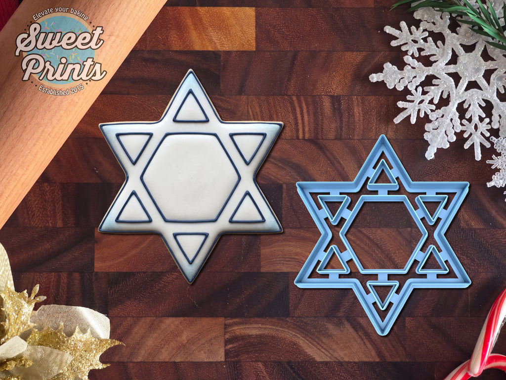 Star of David Cookie Cutter/Dishwasher Safe